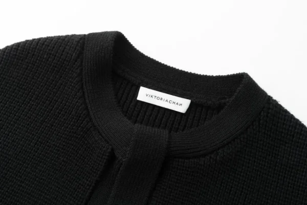 Viktoria Chan Capes | Aw24 | Kalisa knit cape