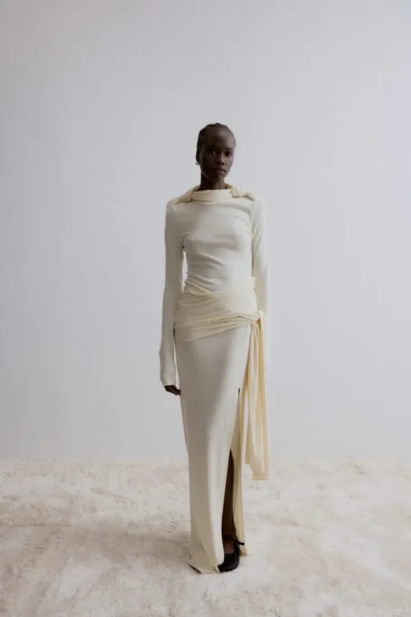 Viktoria Chan Evening Wear | Dresses | Kalisa knot jersey dress