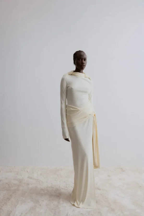 Viktoria Chan Evening Wear | Dresses | Kalisa knot jersey dress