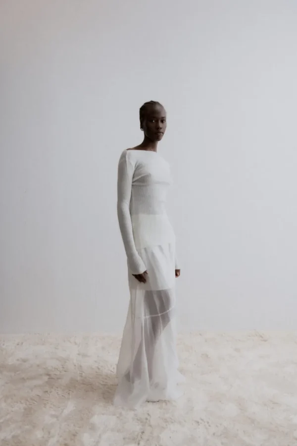 Viktoria Chan Aw24 | Knitwear | kalisa sheer knit