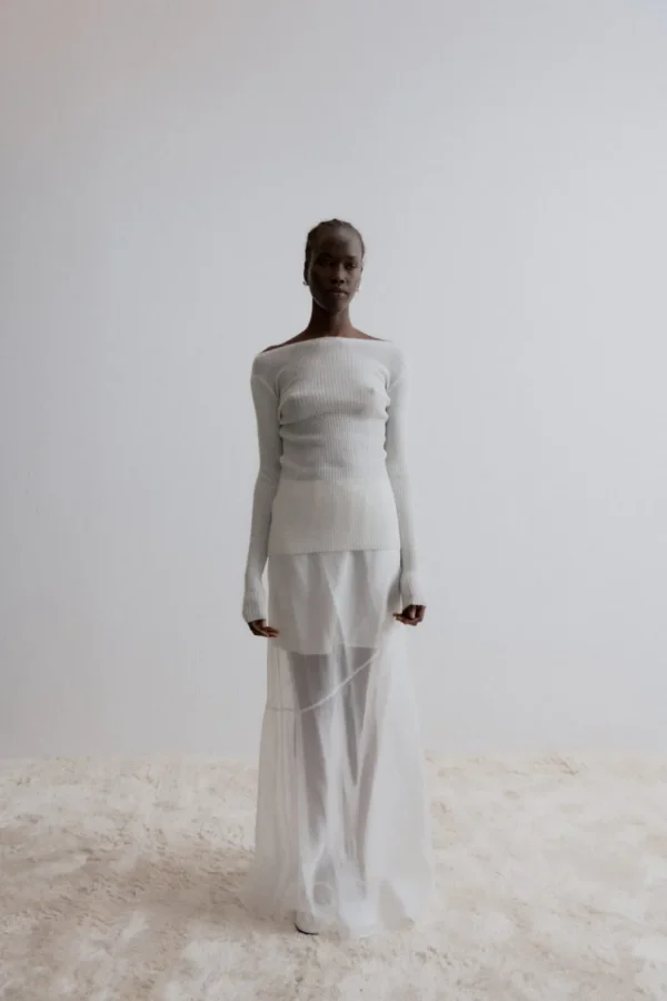 Viktoria Chan Aw24 | Knitwear | kalisa sheer knit