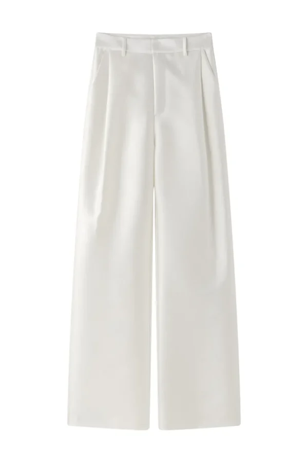 Viktoria Chan Pants | Aw24 | Kalisa stiff satin trousers