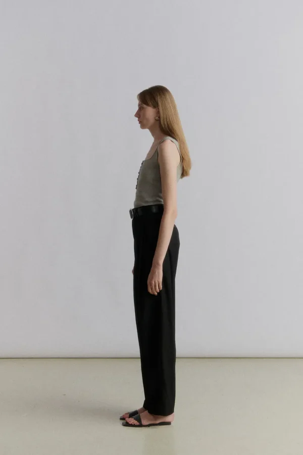Viktoria Chan Pants | Karys flap trousers
