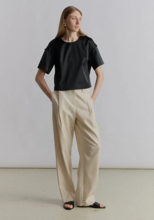 Viktoria Chan Tops & Blouses | Karys flap Tshirt