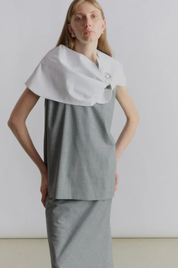 Viktoria Chan Tops & Blouses | Karys long wool tank