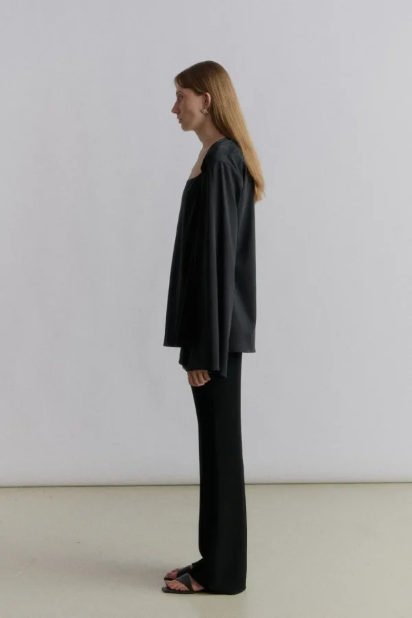 Viktoria Chan Tops & Blouses | Karys open neck blouse