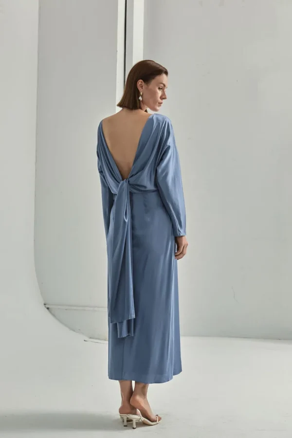 Viktoria Chan Evening Wear | Dresses | Katlin knot silk dress