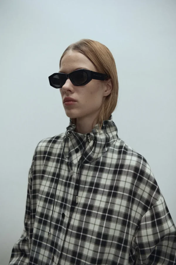 Viktoria Chan Outerwear | Kaz cheque jacket