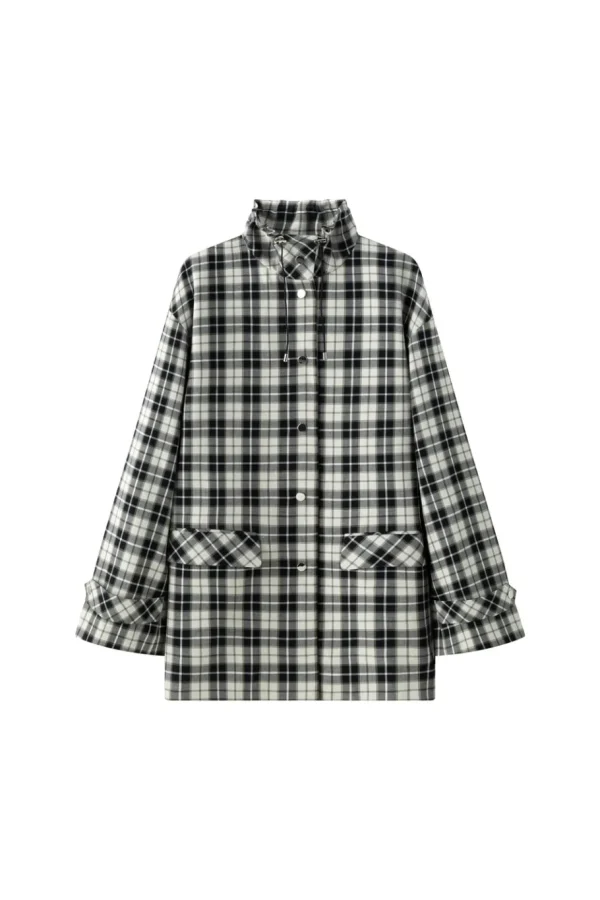 Viktoria Chan Outerwear | Kaz cheque jacket