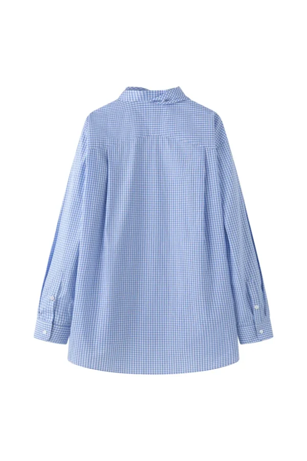 Viktoria Chan Shirts | Tops & Blouses | Kaz cheque shirt Blue