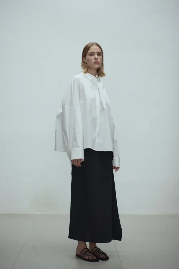 Viktoria Chan Shirts | Tops & Blouses | Kaz wide shirt White