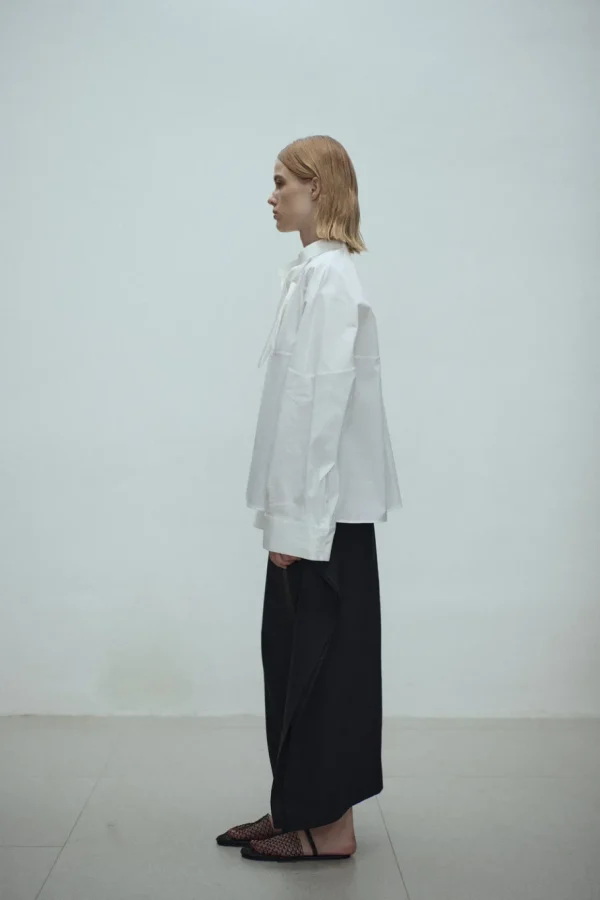 Viktoria Chan Shirts | Tops & Blouses | Kaz wide shirt White