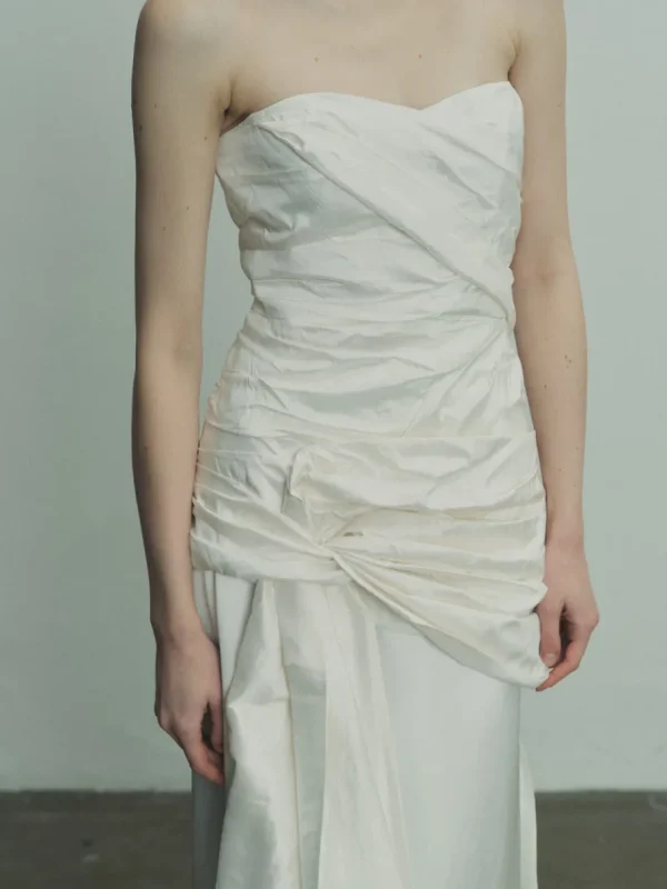Viktoria Chan Bridal Sets | Levina silk taffeta top