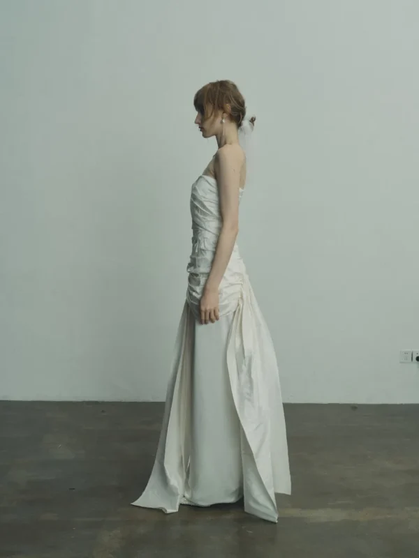 Viktoria Chan Bridal Sets | Levina silk taffeta top