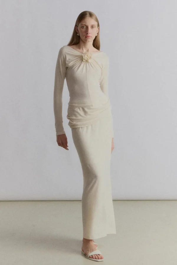 Viktoria Chan Tops & Blouses | Lou flower top with sleeves