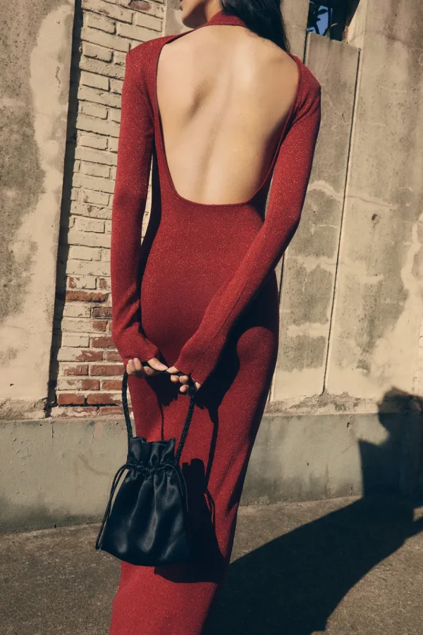 Viktoria Chan Knitwear | Lulu open back dress
