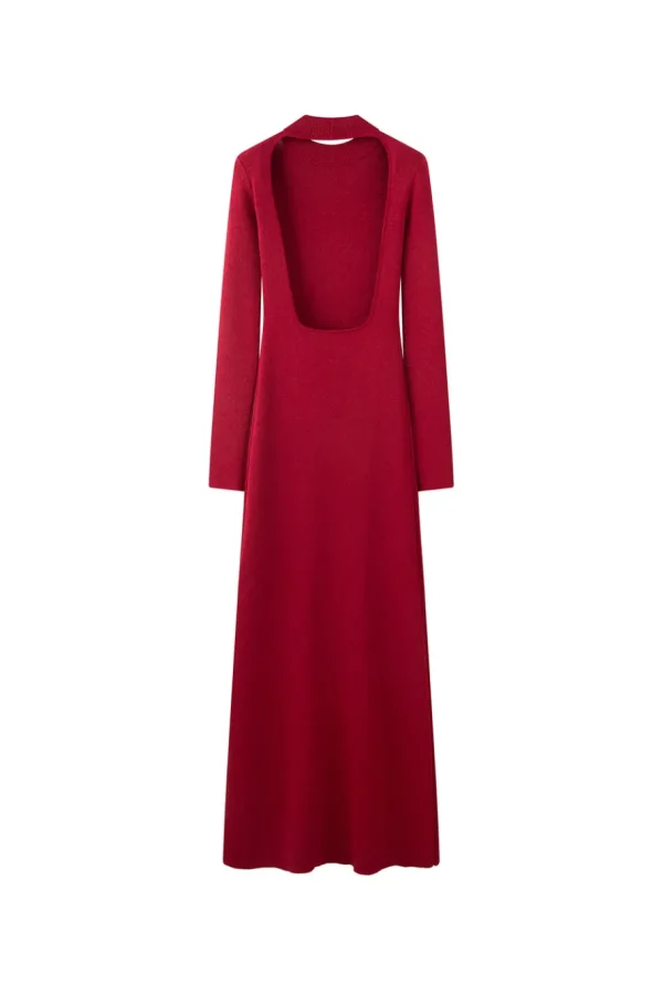 Viktoria Chan Knitwear | Lulu open back dress