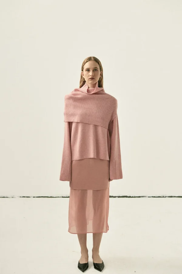 Viktoria Chan Knitwear | Lyla neck pullover
