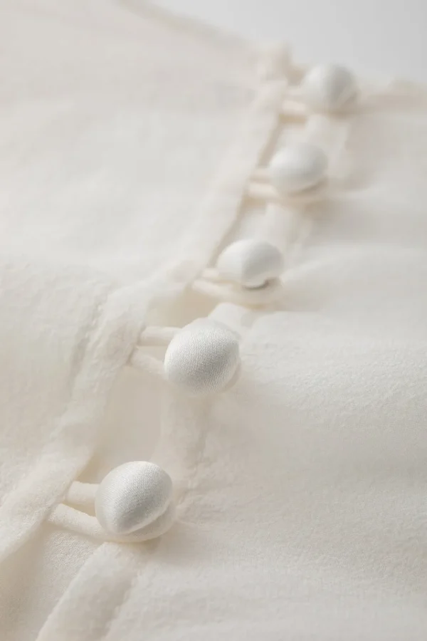 Viktoria Chan Tops & Blouses | Maia silk wool blend top