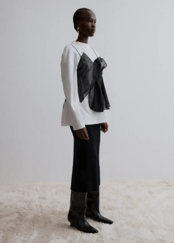Viktoria Chan Tops & Blouses | Aw24 | Maple organza top