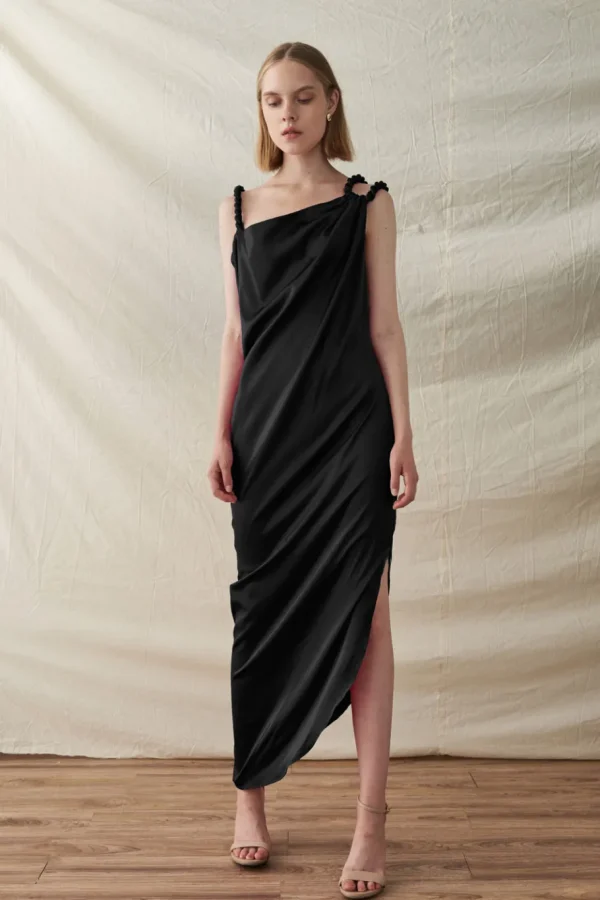 Viktoria Chan Evening Wear | Dresses | Mindy twisted silk dress
