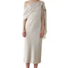 Viktoria Chan Evening Wear | Dresses | Mira silk draped dress