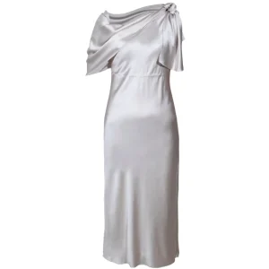 Viktoria Chan Evening Wear | Dresses | Mira silk draped dress
