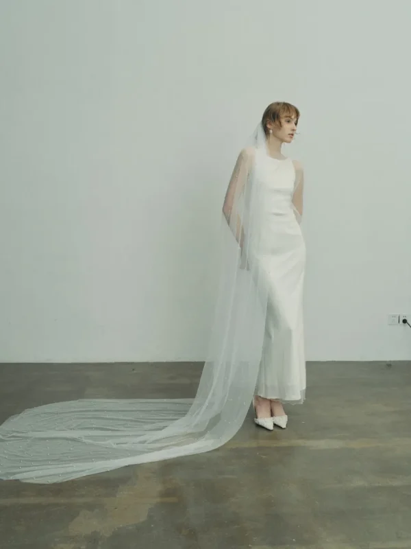 Viktoria Chan Accessories | Nora pearl veil