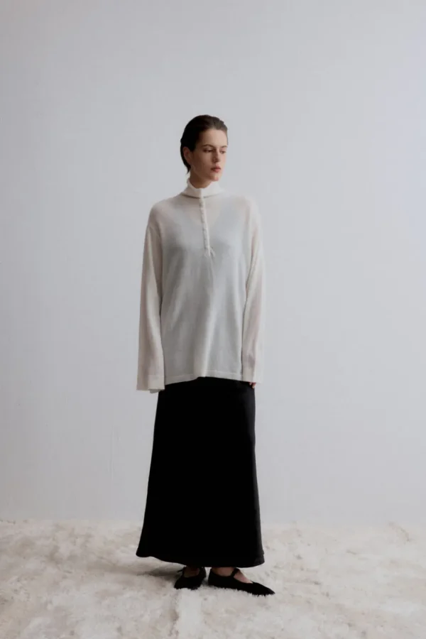Viktoria Chan Knitwear | Tops & Blouses | Pamira buttoned knit