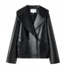 Viktoria Chan Outerwear | Aw24 | Pamira leather jacket