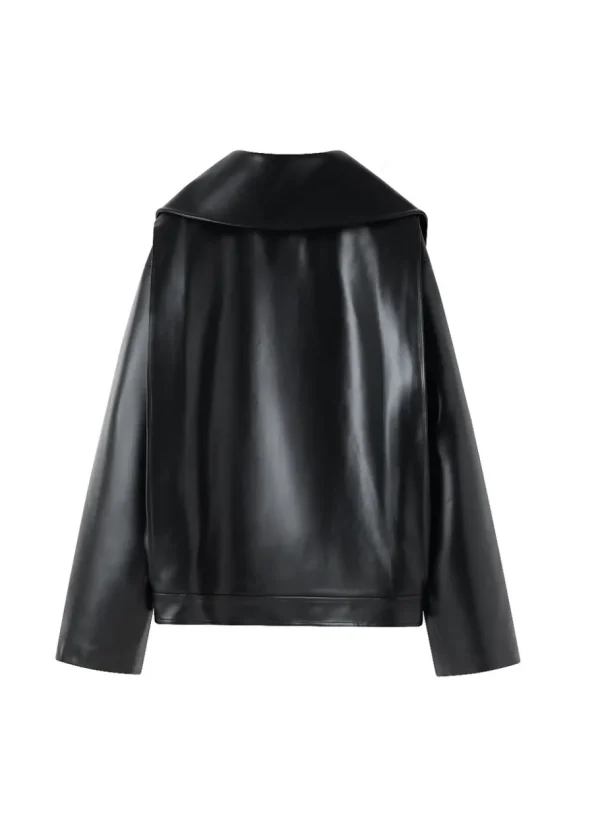 Viktoria Chan Outerwear | Aw24 | Pamira leather jacket