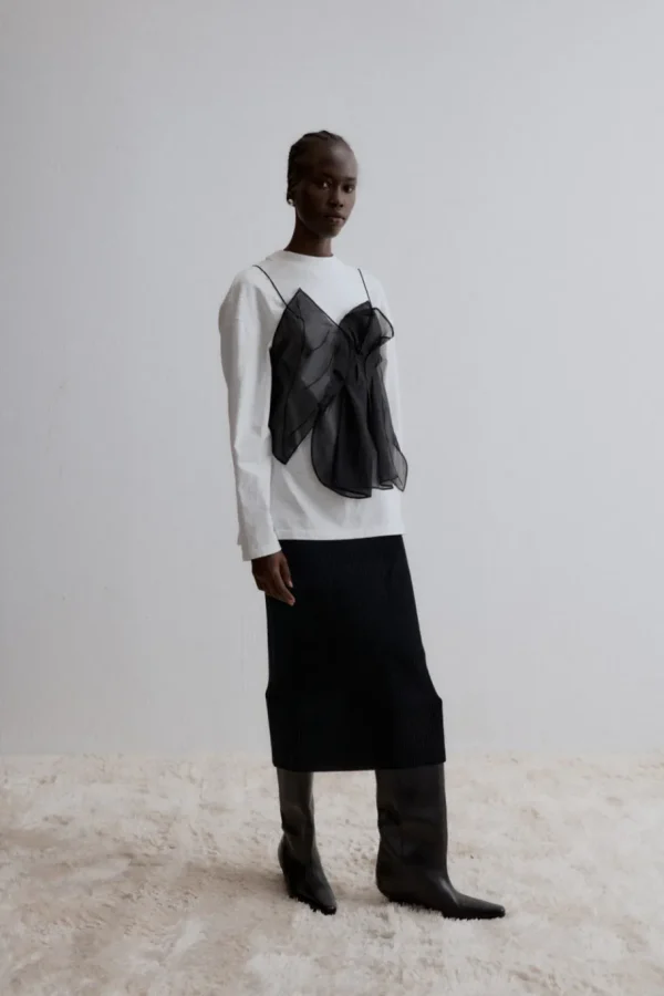Viktoria Chan Knitwear | Aw24 | Pamira long skirt