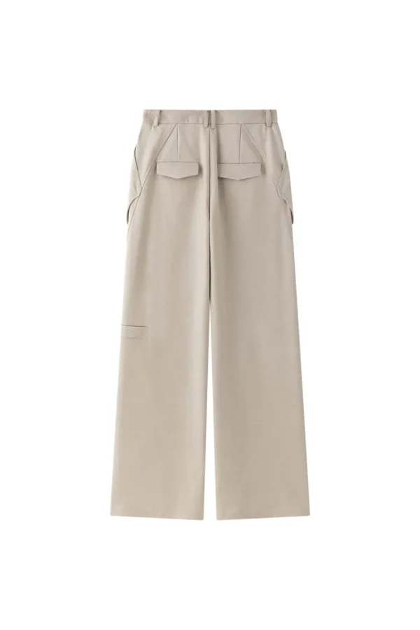 Viktoria Chan Pants | Aw24 | Pamira outside pockets trousers