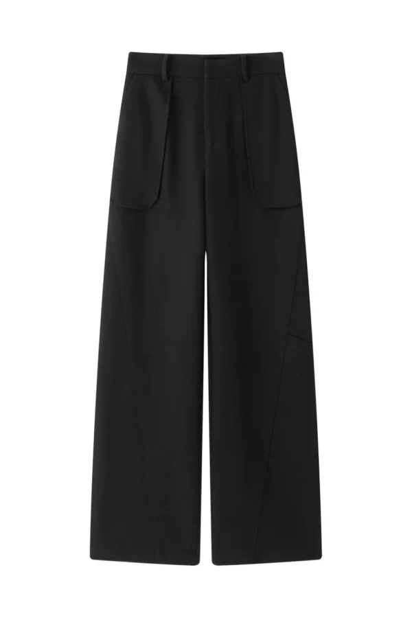 Viktoria Chan Pants | Aw24 | Pamira outside pockets trousers