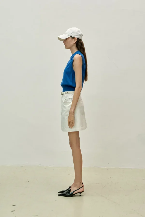Viktoria Chan Knitwear | Tops & Blouses | Peona Polo tank