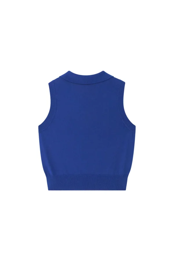 Viktoria Chan Knitwear | Tops & Blouses | Peona Polo tank