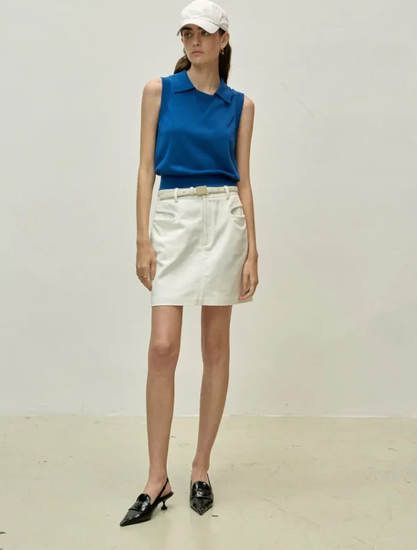 Viktoria Chan Jeans | Skirts | Peona short jeans skirt