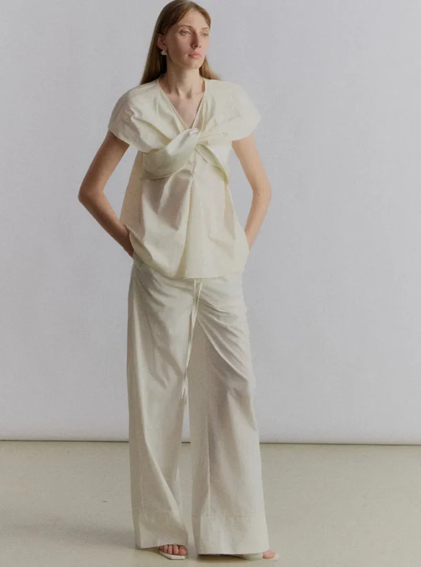 Viktoria Chan Pants | Philou crispy trousers