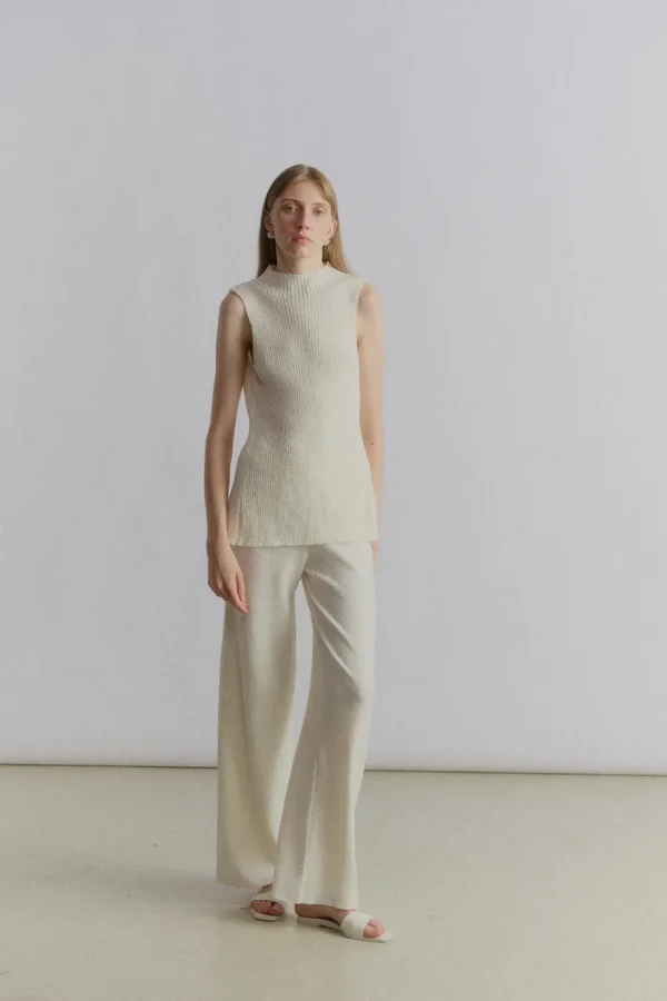 Viktoria Chan Pants | Knitwear | Priya knitted trousers