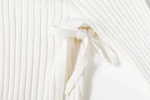 Viktoria Chan Knitwear | Shelby knitted wrap top