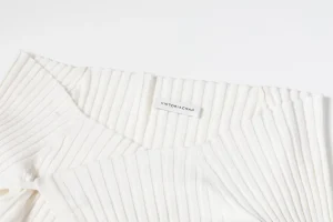 Viktoria Chan Knitwear | Shelby knitted wrap top