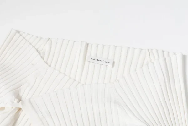 Viktoria Chan Knitwear | Shelby knitted wrap top