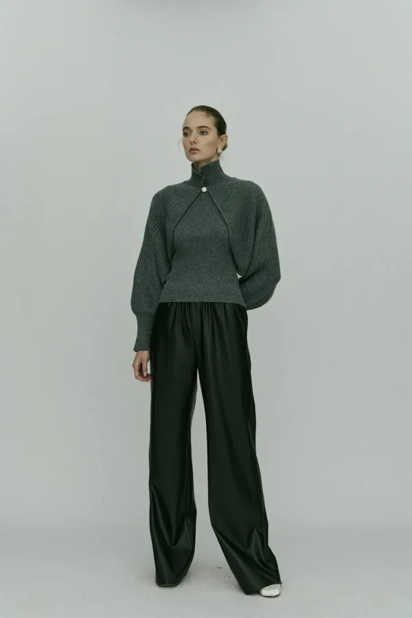 Viktoria Chan Pants | Sisi leather trousers