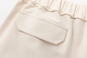 Viktoria Chan Shorts | Sora midi shorts Powder