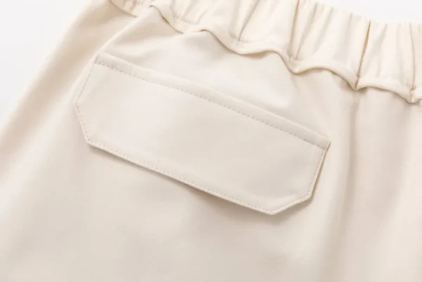 Viktoria Chan Shorts | Sora midi shorts Powder