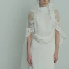 Viktoria Chan Short Sleeves | Sora wedding gown