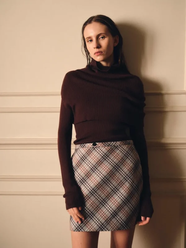 Viktoria Chan Skirts | Tinsel short skirt