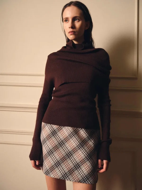 Viktoria Chan Skirts | Tinsel short skirt