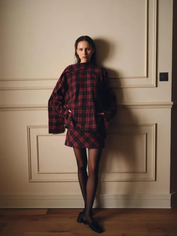 Viktoria Chan Skirts | Tinsel short skirt