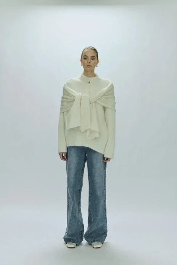 Viktoria Chan Scarves | Knitwear | Tricia cashmere scarf